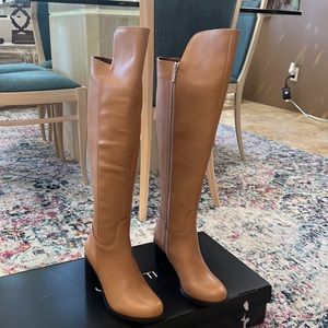 Over the knee boots, made in Italy, brand new with box. No return